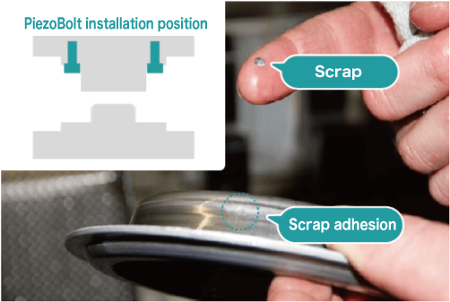 PiezoBolt installation diagram